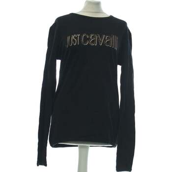 Vêtements Femme Tops / Blouses Roberto Cavalli Top Manches Longues  40 - T3 - L Noir