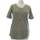 Vêtements Femme T-shirts & Polos Roxy top manches courtes  34 - T0 - XS Gris Gris