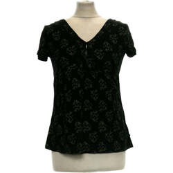 Vêtements Femme T-shirts & Polos Bonobo top manches courtes  36 - T1 - S Noir Noir