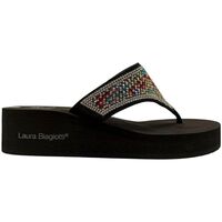 Chaussures Tongs Laura Biagiotti 7702 Noir