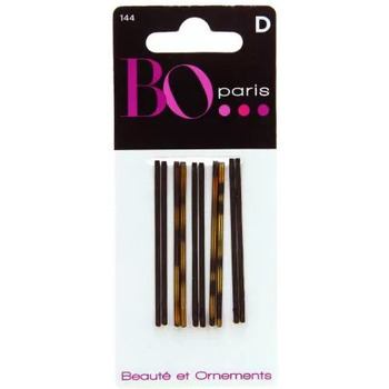 Beauté Femme Accessoires cheveux Bo Paris Pinces plates cheveux   Lot de 10 Marron