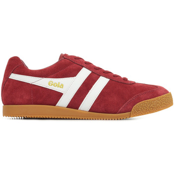 Chaussures Homme Baskets mode Gola Harrier Suede rouge
