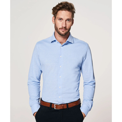 Vêtements Homme Chemises manches longues Profuomo Sélection à moins de 70 Bleu