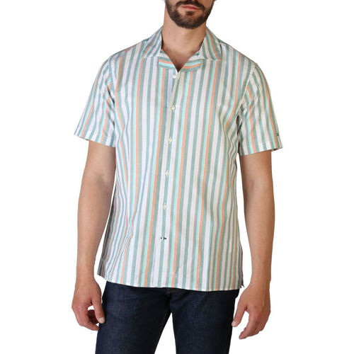 Vêtements Homme Chemises manches longues Tommy Hilfiger - mw0mw18372 Blanc
