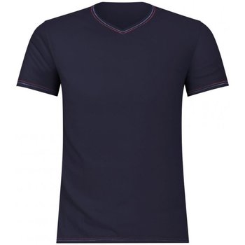 Vêtements Homme T-shirts & Polos Eminence T-shirt Col V Homme FAIT EN FRANCE 3W11 Bleu