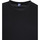 Vêtements Homme T-shirts & Polos Alan Red Vermont T-shirt Col-V Extra Long Noir Lot de 2 Noir