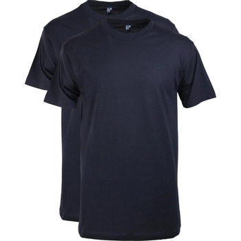 Vêtements Homme T-shirts & Polos Alan Red T-Shirt Virginia Marine (lot de 2) Bleu