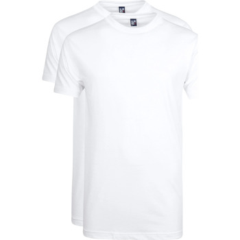 Alan Red T-shirt Virginia (lot de 2) Blanc