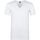 Vêtements Homme T-shirts & Polos Alan Red T-Shirt Col-V Extra Profond Stretch Blanc