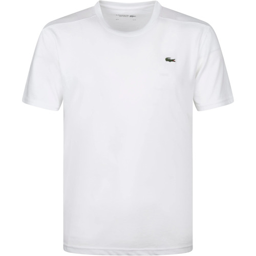 Vêtements Homme Sacs porté main Lacoste T-Shirt Blanche Blanc
