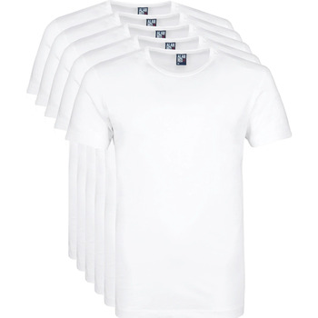 Alan Red T-Shirts Boîte Cadeau Derby Col Rond Blanc (Lot de 5) Blanc