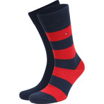Chaussettes 2 Paires Rouge Rugby