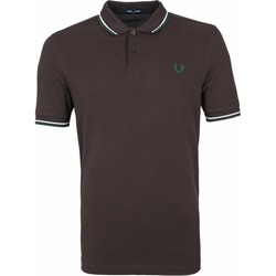 Vêtements Homme T-shirts & over Polos Fred Perry over Polo M3600 Marron Marron