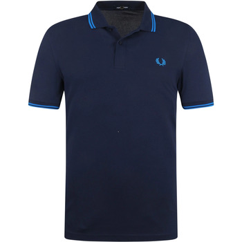 Vêtements Homme T-shirts & Polos Fred Perry Polo M3600 Bleu Foncé Bleu