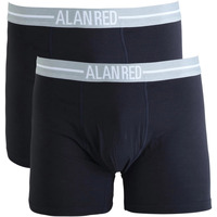 Sous-vêtements Homme Caleçons Alan Red Boxer-shorts Lot de 2 Bleu Marine Bleu