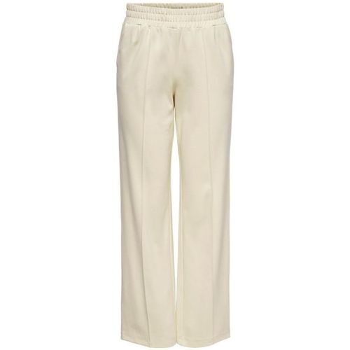 Vêtements Femme Pantalons Only 15235076 L.32  POPTRASH SUKI-WHITECAP GREY Gris
