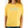Vêtements Femme T-shirts sivasdescalzo manches courtes Durable Calvin klein Sweat-shirt Logo f221103 Jaune