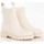Chaussures Femme Boots Guess Chelsea oakless Beige