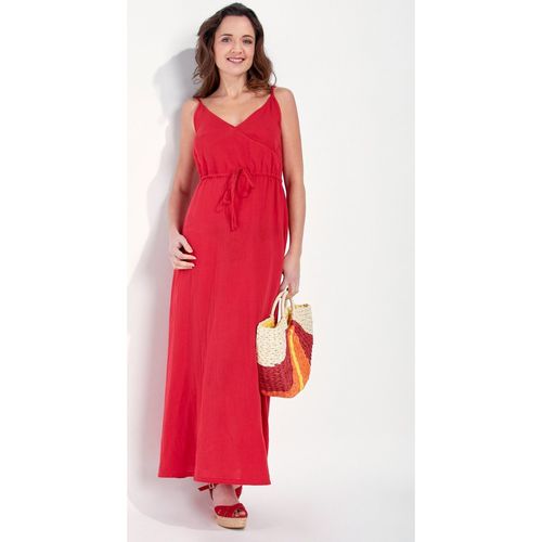 Vêtements Femme Robes Femme | Robe longue gaze de coton WINIT - CS13193