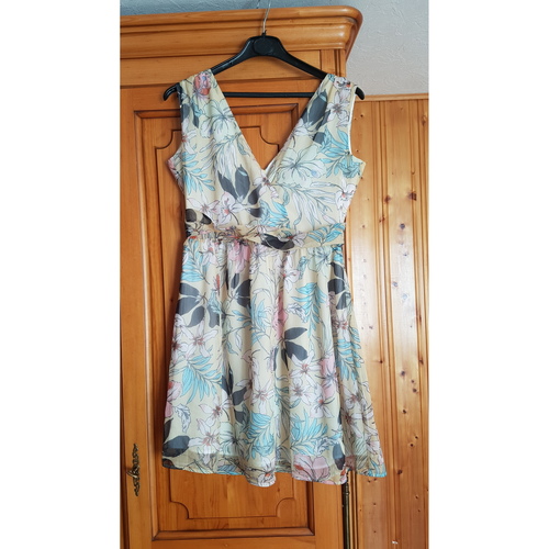 Morgan robe fleurie Multicolore - Vêtements Robes courtes Femme 18,00 €