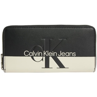 Sacs Femme Portefeuilles Calvin Klein Jeans Portefeuille Femme  Ref 57152 01 Noir