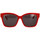Montres & Bijoux Lunettes de soleil Balenciaga Occhiali da Sole  BB0102SA 003 Rouge