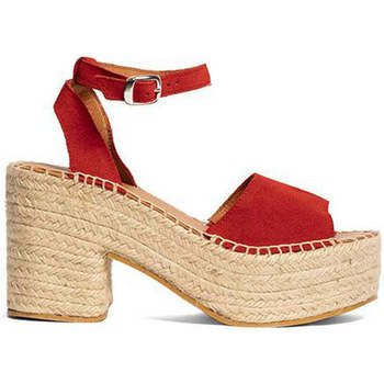 Chaussures Femme Sandales et Nu-pieds Ibizas Heritage EsCanar Rouge