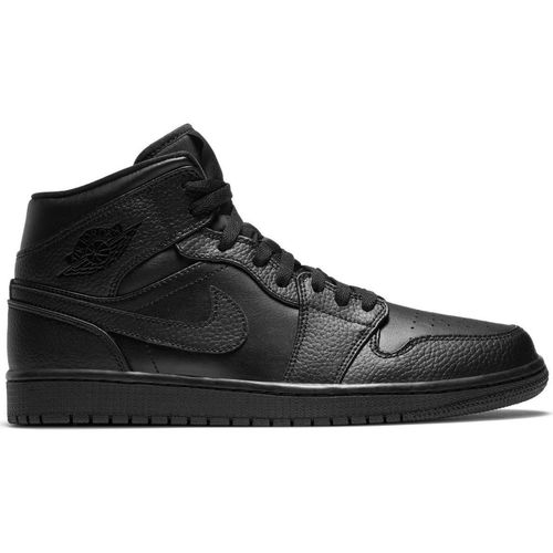 Chaussures Homme Baskets mode Nike AIR  1 MID Noir