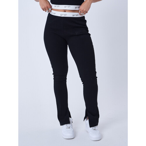 Vêtements Femme Pantalons Gilets / Cardigans Pantalon F224125 Noir