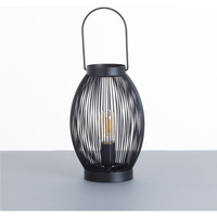 Maison & Déco Lampes à poser 7H Sevenon Lampe de table Shun Black 18x18x28,5cm Noir