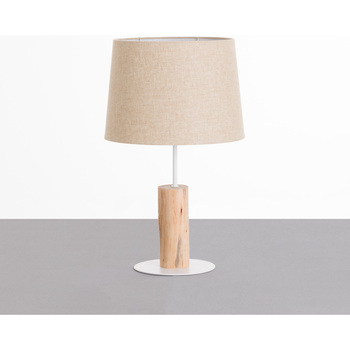 Maison & Déco Lampes à poser 7H Sevenon Lampe de table Pristino naturel 35x35x58cm Beige