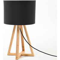 Maison & Déco Lampes à poser 7H Sevenon Lampe de table Eko 25x45cm N Noir