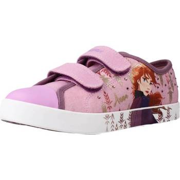 Chaussures Fille Baskets basses Geox JR CIAK GIRL H Rose