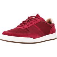 Chaussures Homme Baskets mode Clarks BIZBY LACE Rouge