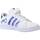 Chaussures Garçon Baskets basses adidas Originals GRAND COURT MMEL C Blanc