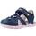 Chaussures Fille Layla glitter sneakers B SANDAL Boots AGASIM GIRL Bleu