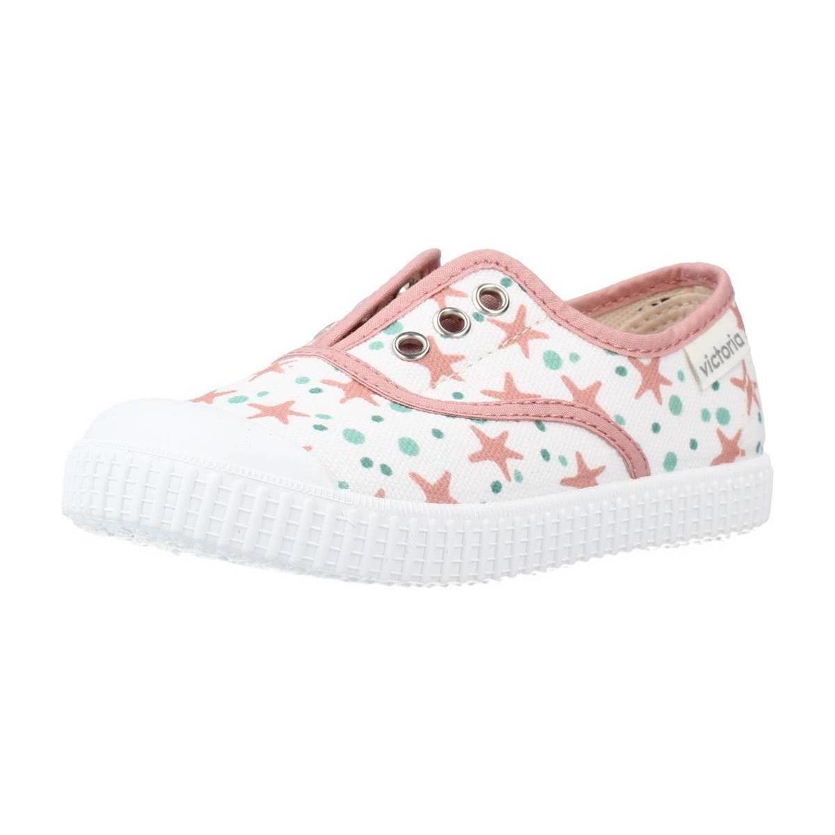 Chaussures Fille Baskets basses Victoria 1366151 Rose