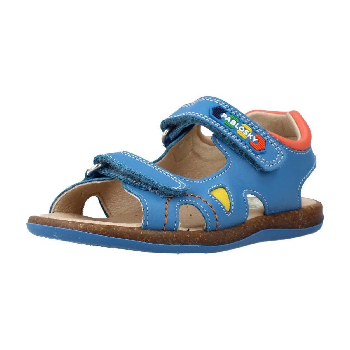 Chaussures Garçon Sandales et Nu-pieds Pablosky 017011 Bleu