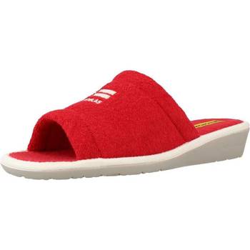 Chaussures Femme Chaussons Nordikas TOALLA Rouge