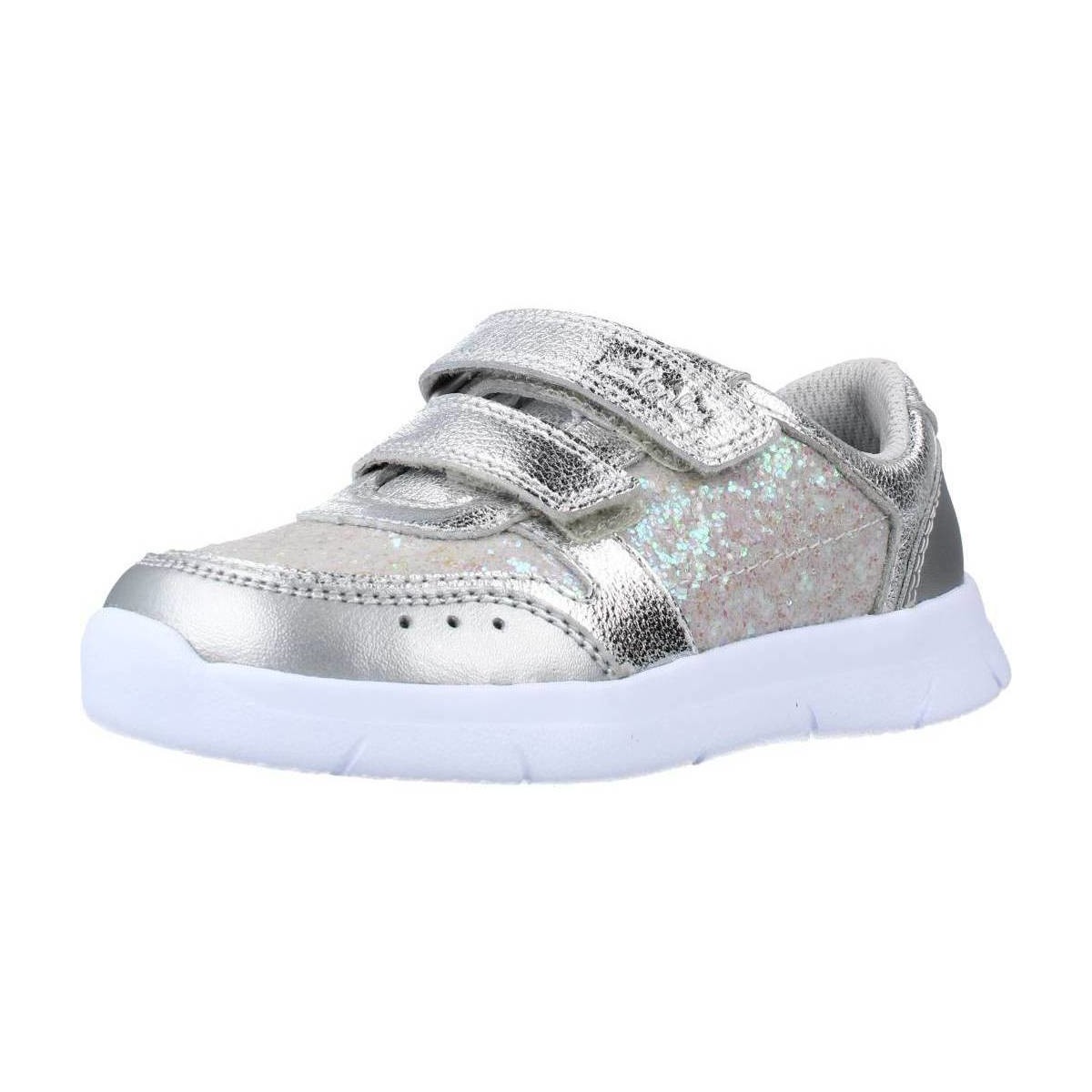 Chaussures Fille Baskets basses Clarks ATH SONAR T Gris