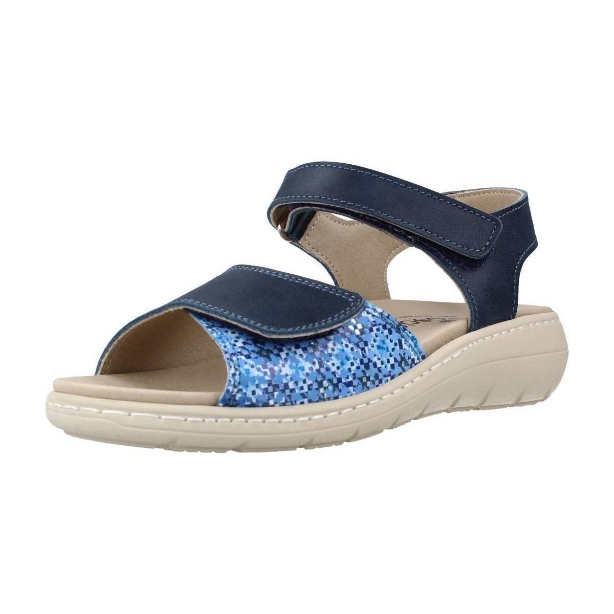 Chaussures Femme Sandales et Nu-pieds Pinoso's 5968P Bleu