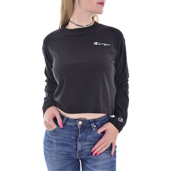 Vêtements Femme T-shirts manches longues Champion 112738 KK001 Noir
