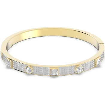 Montres & Bijoux Femme Bracelets Swarovski Bracelet-jonc  Thrilling Deluxe Jaune