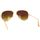 Montres & Bijoux Lunettes de soleil Ray-ban Occhiali da Sole  Aviator RB3025 112/M2 Doré