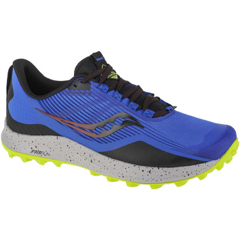 Chaussures Homme Lucid Running / trail Saucony Peregrine 12 Bleu