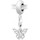 Corine De Farme Bracelets Sc Crystal BEA0044+CH0104-ARGENT Argenté