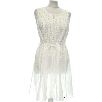 Vêtements Femme Robes courtes Ikks robe courte  38 - T2 - M Blanc Blanc