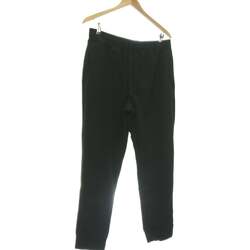 Vêtements Femme Pantalons Mango Pantalon Droit Femme  38 - T2 - M Noir