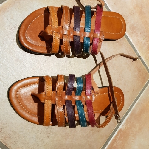 Sans marque Sandales cuir Autres - Chaussures Sandale Femme 20,00 €