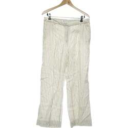 Vêtements Femme Pantalons Essentiel 40 - T3 - L Blanc